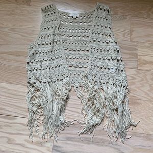 Shag vest. Size small